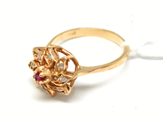 Pawnitems, Ring, with stones Ø17¼ 18K 3,4g, in auction: Pawn – Tuesday 22 November 2011