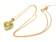 Pawnitems, Necklace, "curb" 37cm Pendant 18K 2,9g, in auction: Pawn – Tuesday 22 November 2011