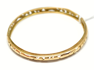 Pawnitems, Bangle, dented 14K 5,7g, in auction: Pawn – Tuesday 22 November 2011