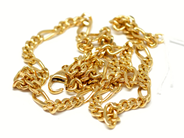 Pawnitems, Necklace, Figaro  clasp defect 50cm 18K 37,1g, in auction: Pawn – Tuesday 22 November 2011
