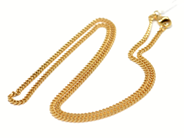 Pawnitems, Necklace, "curb" 50cm 18K 13,6g, in auction: Pawn – Tuesday 22 November 2011