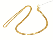 Pawnitems, Necklace, Box-chain  41,5cm 18K 3,5g, in auction: Pawn – Tuesday 22 November 2011