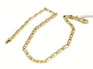 Pawnitems, Bracelet, 19cm 14K 2,7g, in auction: Pawn – Tuesday 22 November 2011