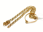 Pawnitems, Lot of Gold, defect 18K 5,8g, in auction: Pawn – Tuesday 22 November 2011