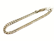 Pawnitems, Bracelet, "curb" 18cm silver 6g Defect, in auction: Pawn – Tuesday 22 November 2011
