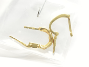 Pawnitems, Earrings, 2st odd with stones 14K 1,5g, in auction: Pawn – Tuesday 22 November 2011