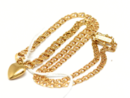 Pawnitems, Necklace, graduated Bismarck 42cm with pendant 18K 14,3g, in auction: Pawn – Tuesday 22 November 2011