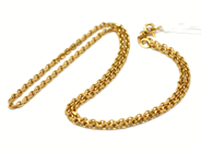 Pawnitems, Necklace, Anchor 50cm 18K 14,4g, in auction: Pawn – Tuesday 22 November 2011