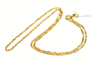Pawnitems, Necklace, Singapore 52cm  21K 4,4g, in auction: Pawn – Tuesday 22 November 2011