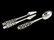 Pawnitems - Spoons, Coffee spoons Princess 18st Sugar-tong 1st Princess silver - View 1
