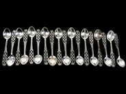 Pawnitems - Spoons, Coffee spoons Princess 18st Sugar-tong 1st Princess silver - View 2