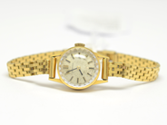 Pawnitems - Ladie´s wristwatch, Certina 18K with defect dial manual winding sn 0810 397 4879949 with gold bracelet  bruttovit  27,2g - View 1