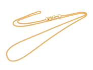 Jewellery - CHAIN, 18K gold "curb" length 40 cm weight 3,1 g - View 1