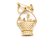 Jewellery - BROOCH, 18K gold/white gold - View 2