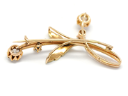 Jewellery - BROOCH, 14K gold - View 2
