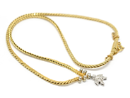 Jewellery - NECKLACE, 18K gold and white gold - View 2