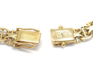 Jewellery - NECKLACE, 18K gold  weight 29,7 g "x-link" with bar length  45 cm handmade  Joáns - View 2