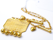 Pawnitems - Necklace, 21K 34 cm 18,6 g - View 1