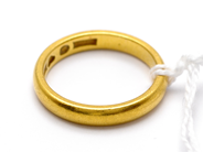 Pawnitems, Ring, engraved 23K Ø18K 6,6g, in auction: Pawn – Tuesday 5 June 2012