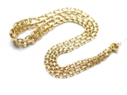 Pawnitems, Necklace graduated X-bracelet 18K 43,5cm 24,7g, in auction: Pawn – Tuesday 31 July 2012