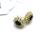 Pawnitems, Earrings 1 pair with stones 14K without stoppers 3,9g, in auction: Pawn – Tuesday 31 July 2012