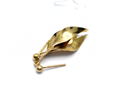 Pawnitems, Earrings 1 pair without stoppers 18K 1,3g, in auction: Pawn – Tuesday 31 July 2012
