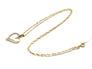 Pawnitems, Necklace 42,5cm Charm 18K 2,2g, in auction: Pawn – Tuesday 31 July 2012