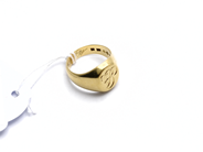 Pawnitems, Signet ring 18K engraved 12g, in auction: Pawn – Tuesday 31 July 2012
