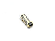 Pawnitems, Pendant 18K with stones 1,2g, in auction: Pawn – Tuesday 31 July 2012