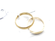 Pawnitems, Rings 2 items 18K damaged/engraved 6g, in auction: Pawn – Tuesday 31 July 2012