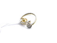 Pawnitems, Charm 1 items Ring 1 items with stones 18K Ø161/4 1,7g, in auction: Pawn – Tuesday 31 July 2012