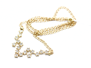 Pawnitems, Necklace Bismarck with stones 18K 42cm 5,8g, in auction: Pawn – Tuesday 31 July 2012