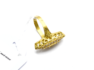 Pawnitems, Ring 18K with stones skew 4,8g, in auction: Pawn – Tuesday 31 July 2012