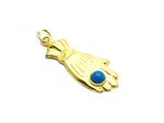 Pawnitems, Pendant with blue stone 21K 1,9g, in auction: Pawn – Tuesday 31 July 2012