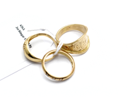 Pawnitems - Rings 3 items 18K damaged/engraved 9,8g - View 1