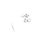Pawnitems, Earrings 1 Pair 18K white gold with diamonds 8xca0,02ct 1,6g, in auction: Pawn – Tuesday 31 July 2012