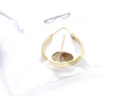 Pawnitems, Earrings 2 items 18K 1,5g, in auction: Pawn – Tuesday 31 July 2012