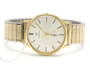 Pawnitems, Men´s wristwatch Omega 14K damaged with flexband, in auction: Pawn – Tuesday 31 July 2012