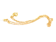 Pawnitems, Necklace 42cm Charm 18K 1,8g, in auction: Pawn – Tuesday 31 July 2012