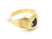 Pawnitems, Ring 14K with stone Ø20 3,4g, in auction: Pawn – Tuesday 31 July 2012