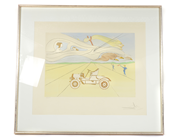 Pawnitems, Salvador Dalí 1904-1989 Graphic art Car nr28/450 ca56x52cm, in auction: Pawn – Tuesday 31 July 2012