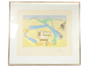 Pawnitems, Salvador Dalí 1904-1989 Graphic art Rör nr28/450 ca56x52cm, in auction: Pawn – Tuesday 31 July 2012