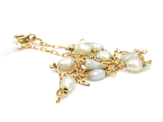Pawnitems, Anklet 18K with pearls 31,5-32,5cm 2,7g, in auction: Pawn – Tuesday 31 July 2012