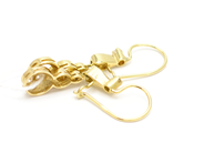 Pawnitems, Earrings 1 pair 14K with stones 3,8g, in auction: Pawn – Tuesday 31 July 2012