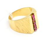 Pawnitems, Ring with stone 18K Ø171/4 4,4g, in auction: Pawn – Tuesday 31 July 2012
