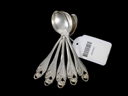 Pawnitems, Coffee spoons 5 items Silver 108mm 55,9g, in auction: Pawn – Tuesday 31 July 2012