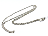 Pawnitems, Necklace "curb" Silver 60cm 7,2g, in auction: Pawn – Tuesday 31 July 2012