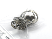 Pawnitems, Rings Silver Ø163/4-181/2 16,4g, in auction: Pawn – Tuesday 31 July 2012