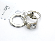 Pawnitems, Rings Silver Ø163/4-181/2 11,9g, in auction: Pawn – Tuesday 31 July 2012