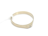 Pawnitems, Ring 18K white gold skew with diamond 0,02ct 1,7g, in auction: Pawn – Tuesday 31 July 2012